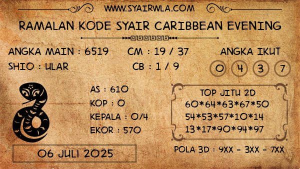 Prediksi Caribbean Evening
