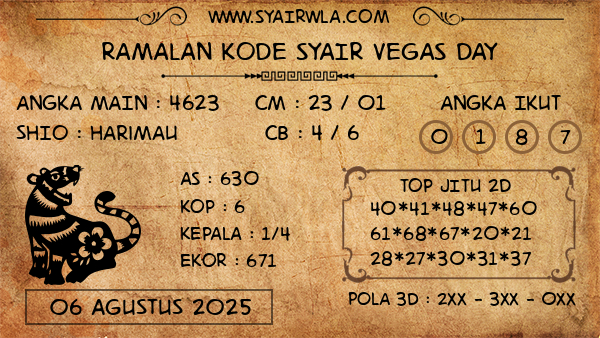 Prediksi Vegas Day