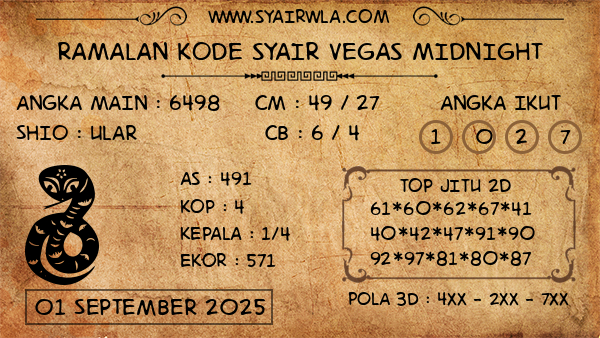 Prediksi Vegas Midnight